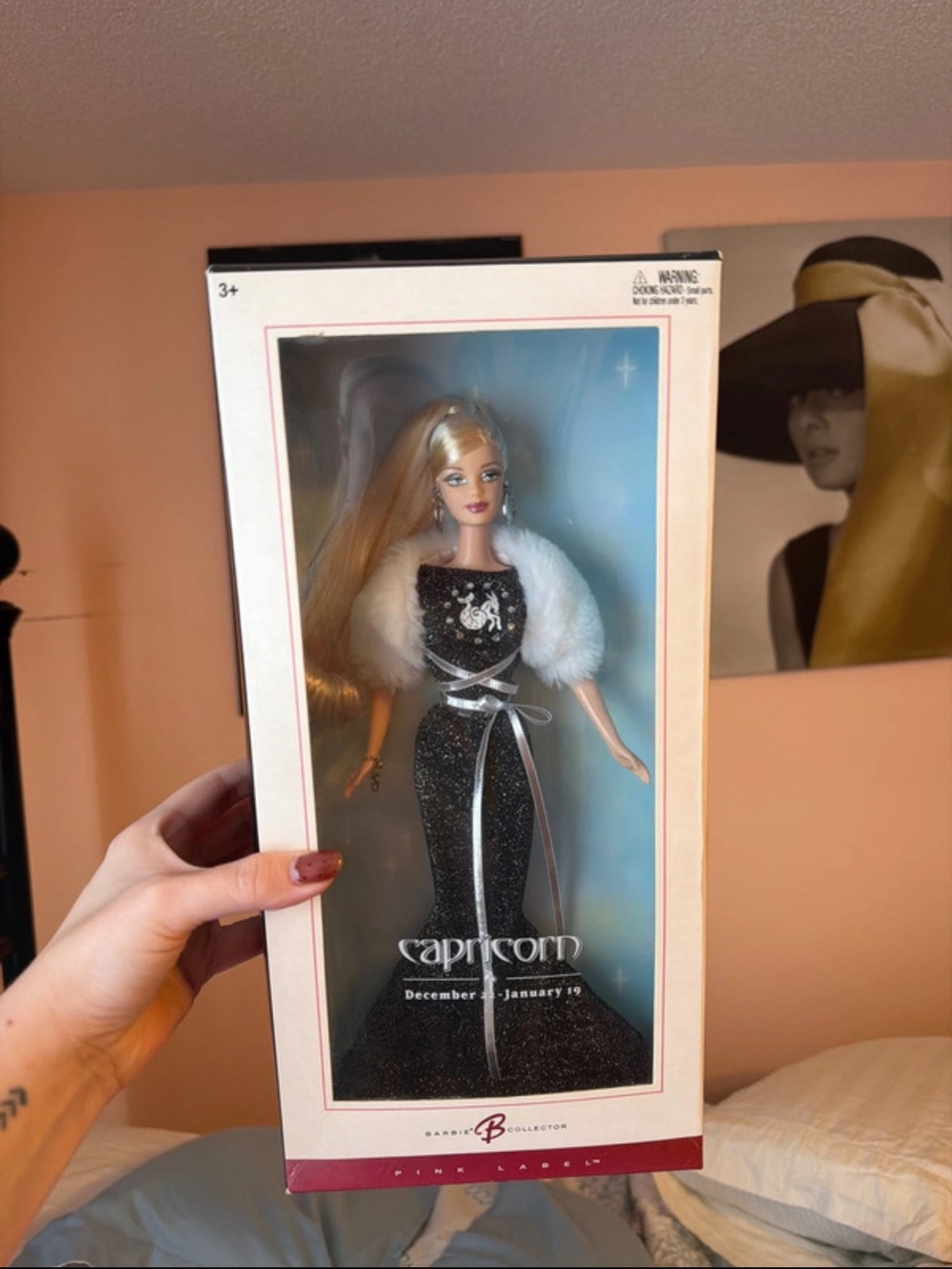 2004 Barbie Collector Zodiac Capricorn Pink Label C6237 NRFB New in Box